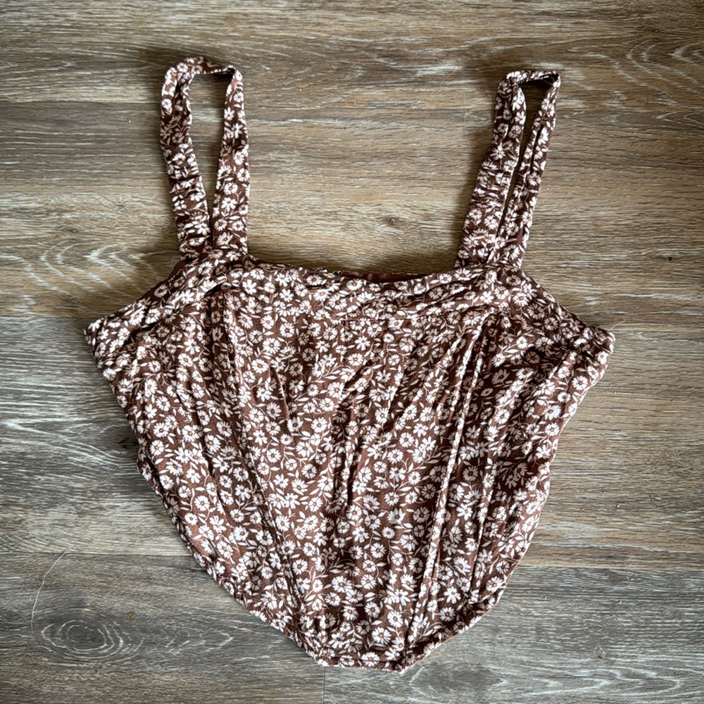 Flower Corset Top